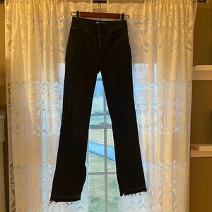 Free people we the free Size 24 slit flare jeans